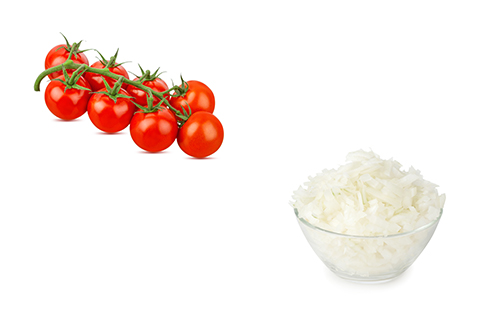 Riz et tomates cerises pour accompagner les produits de la mer lefishgourmand